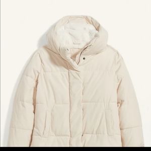 Old Navy Faux-Fur lined Hooded Puffer Coat